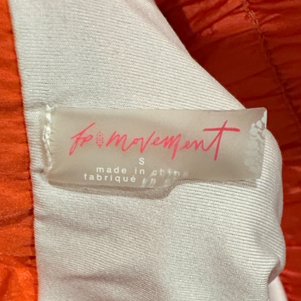 Free People Orange Shorts - Picture 2 of 4